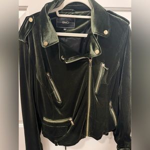 Gorgeous velvet Moto jacket